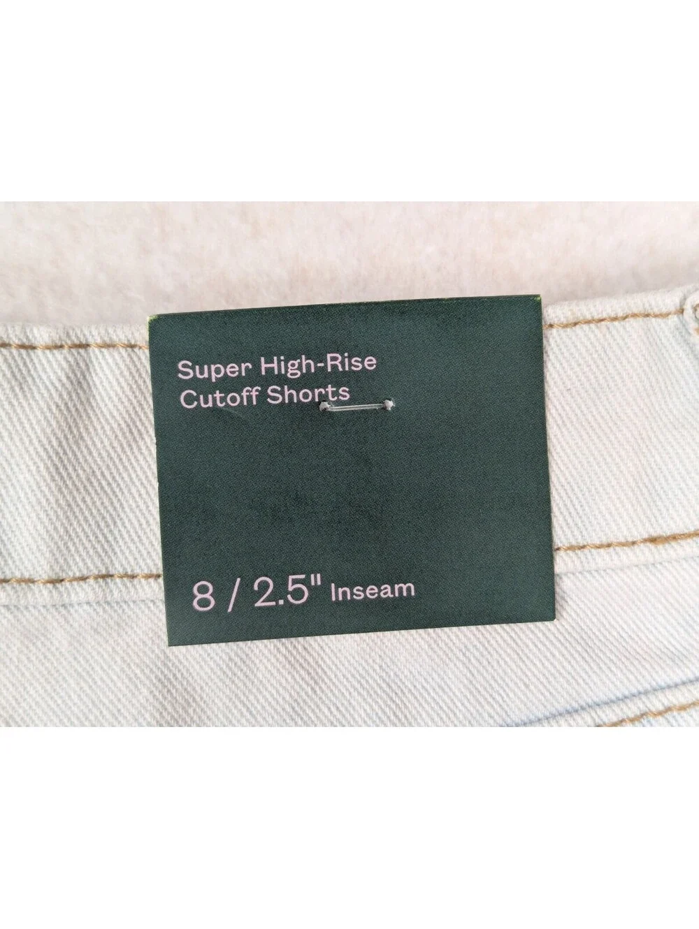 Wild Fable - Women's - Cutoff Denim Shorts - Super High-Rise - Size: 8